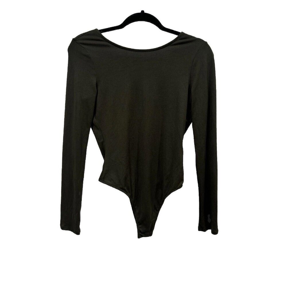 Women’s VICI Green Top Blouse Open Back Bodysuit